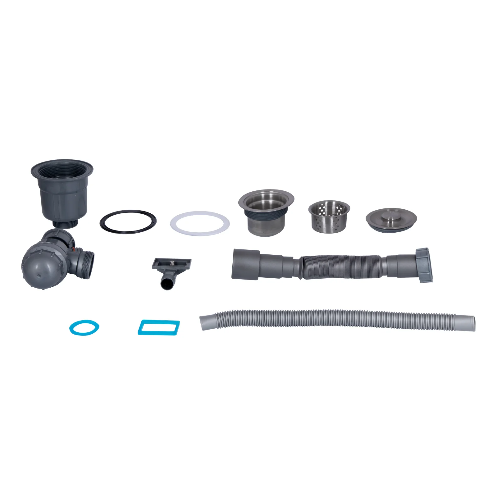 Кухонная мойка Lidz H6350L 3,0/1,0 Brush - фото 9