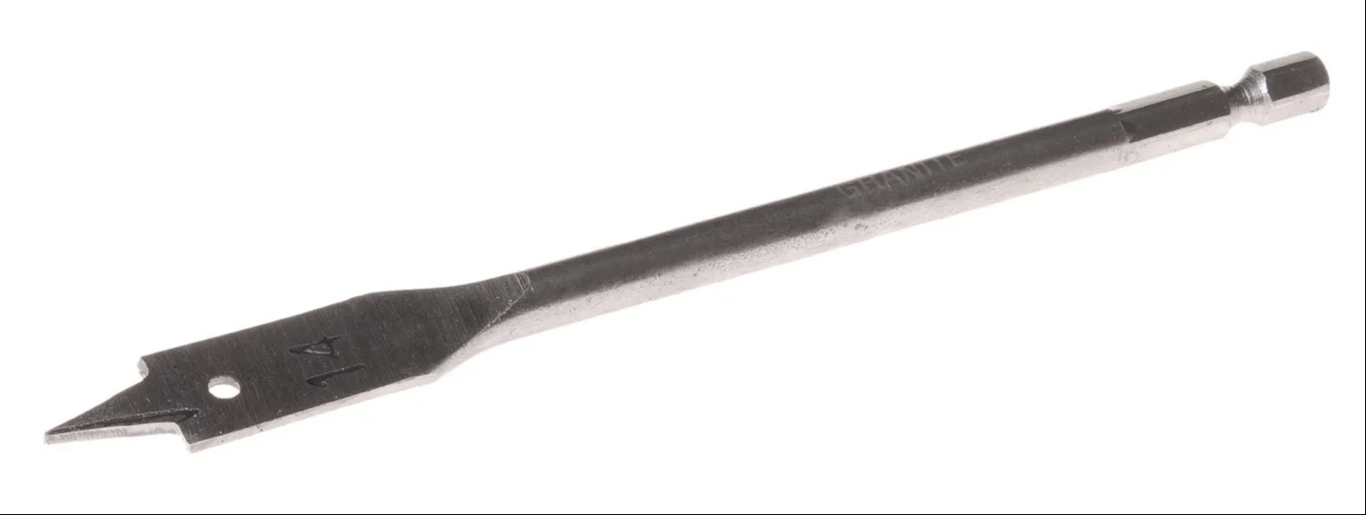 Пір'яне свердло по дереву Ø 14 мм L152 мм з шестигранним хвостовиком 1/4" Granite (2-12-014)