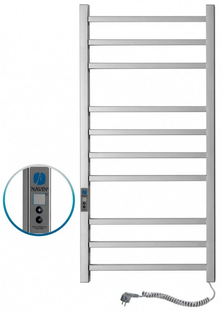 Рушникосушка електрична Navin Loft 500 х 1000 Digital нерж