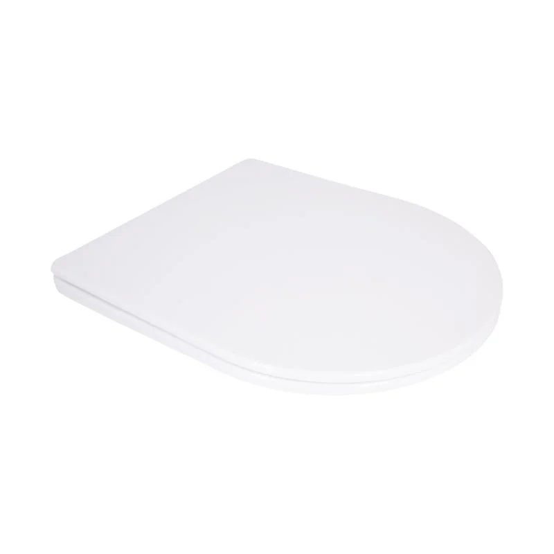 Сидіння для унітаза Qtap Jay 640, Swan 640 QTSC179W48699 (Slim, Duroplast, Soft-close, Quick Release)