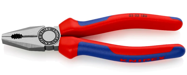 Пасатижі комбіновані Knipex L=180 мм (03 02 180)