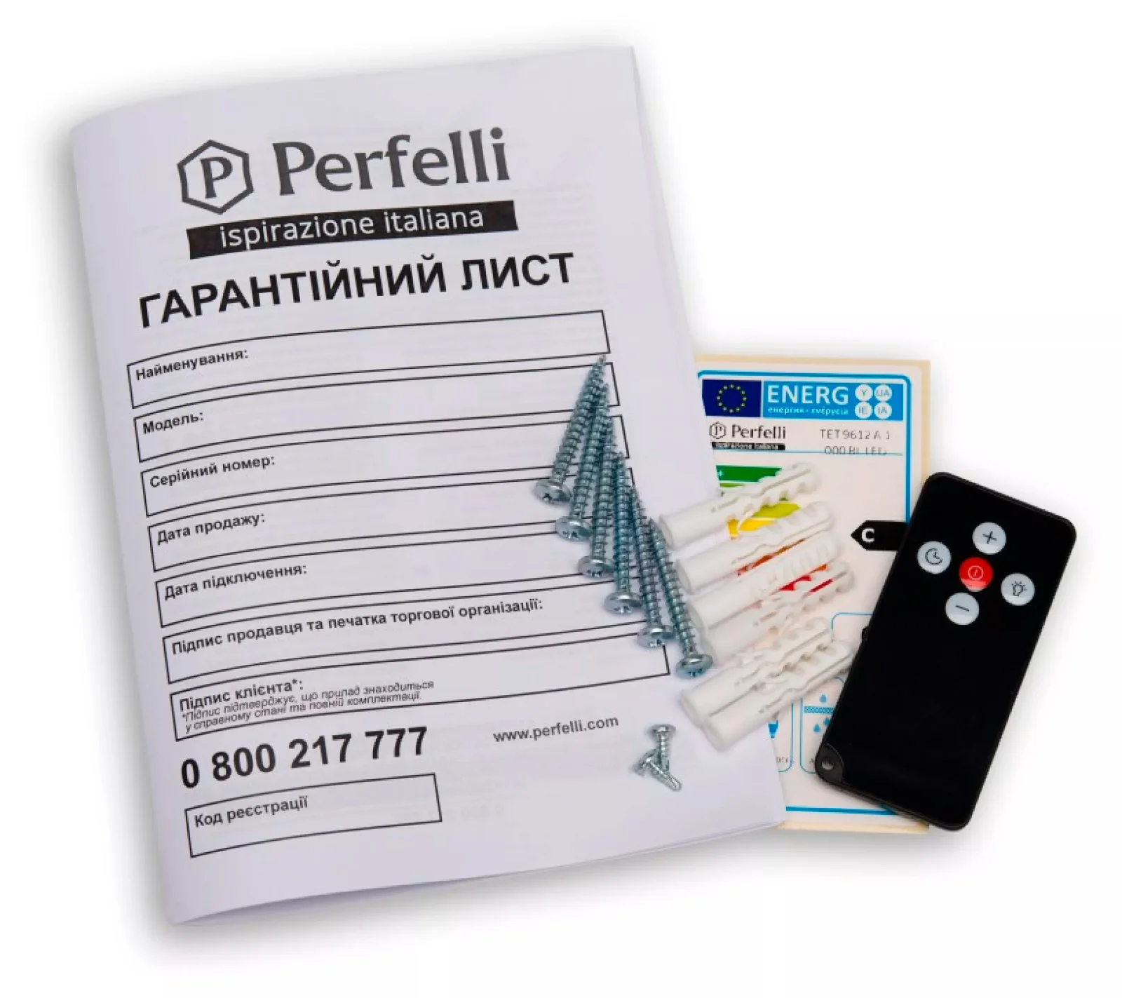 Витяжка кухонна Perfelli TET 9612 A 1000 LED білий - фото 8