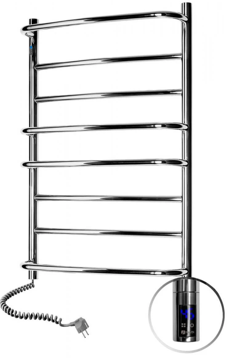 Рушникосушка електрична Navin Омега 530 х 800 (терморегулятор) нерж