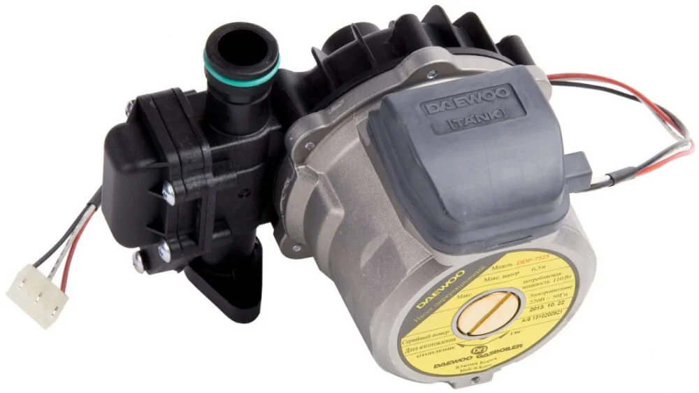 12345 Насос циркуляційний DDP-7525VE на газовий котел Daewoo Gasboiler