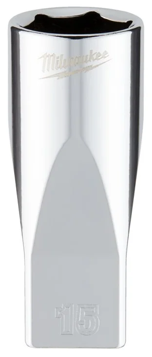 Головка Milwaukee 1/4" 15мм 6-тигранна (4932478335)