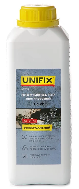 Пластифікатор універсальний протиморозний 1,3 кг Unifix (951132)