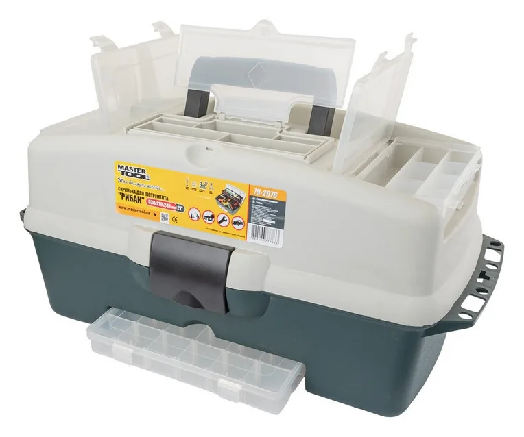 Сундук органайзер РИБАК 21" 530х270х245 мм MasterTool 79-2076