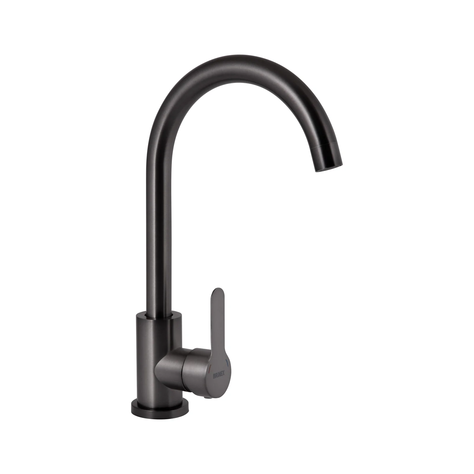 Смеситель для кухни Brinex 015F Графит