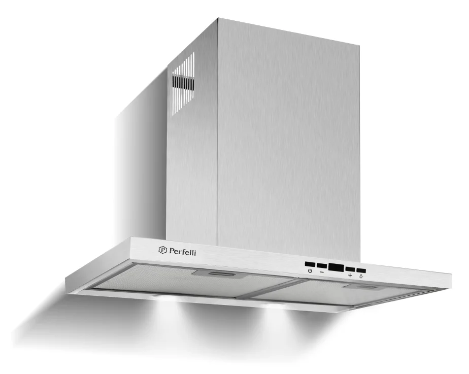 Витяжка кухонна Perfelli TET 6612 A 1000 LED сталь