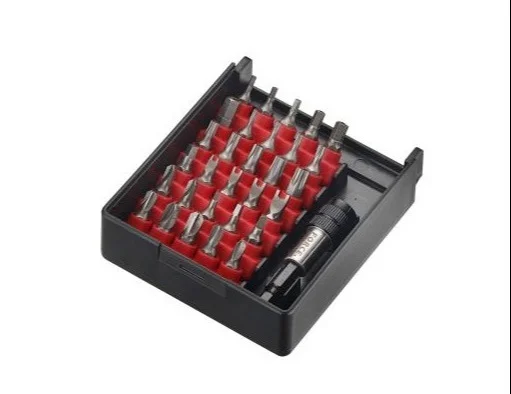 Набір біт 1/4" L25мм Torq-Set, Tri-Wing, Spanner, HEX з отв., Torx з отв., Square 31 од. Force (2315)