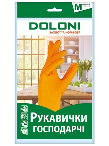 Рукавички господарчі універсальні Doloni D-Clean розмір 8