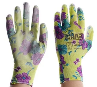 Рукавички з поліуретановим покриттям р8 (зелені садові манжет) Сила (481241)