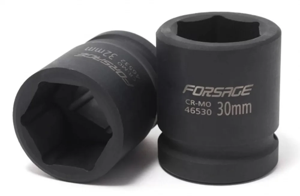 Ударна торцева головка 6-гранна 30 мм 3/4" Forsage (F-46530)