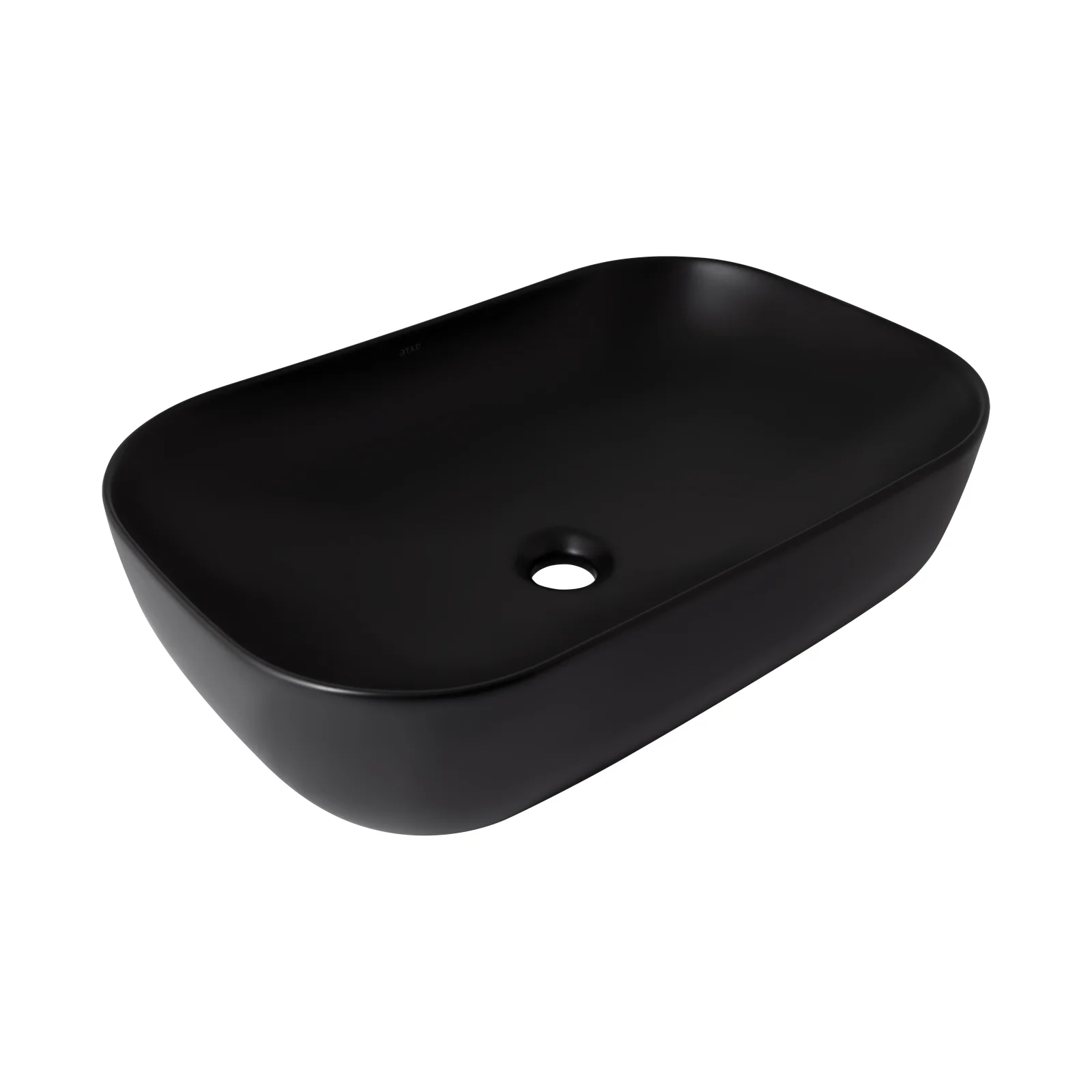 Раковина Qtap Robin 600x390x150 Матовый Черный