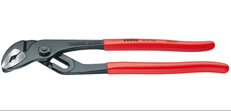Кліщі розвідні сантехнічні з гребінчастим шарніром 1 5/16" Knipex (0-36мм) L=250мм (89 01 250)