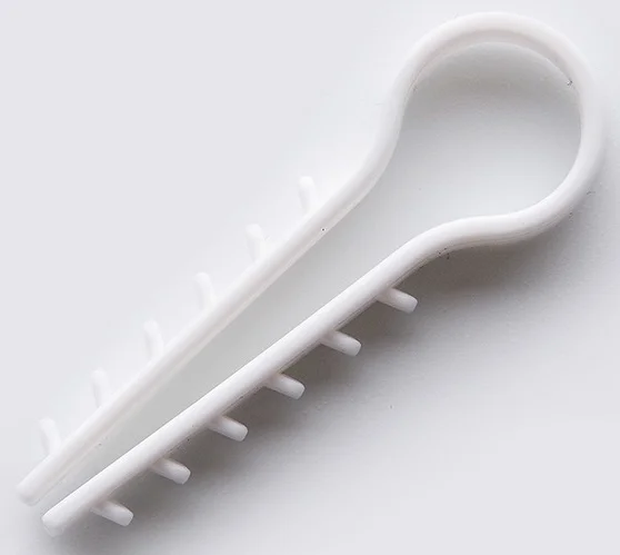 Дюбель-ялинка для круглих дротів Ø10 мм біла Apro (100 шт) (FT-10)