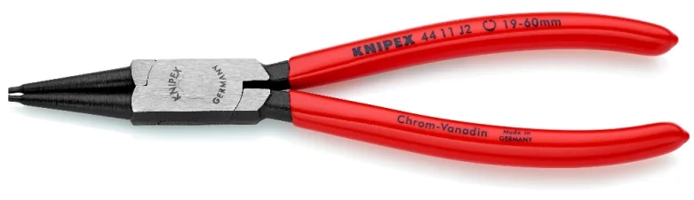 Щипці для внутрішніх стопорних кілець Knipex L=180 мм (44 11 J2)