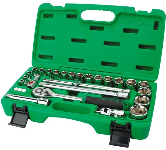Набір інструментів Toptul 1/2" 28 од. 6-гранний (GCAI2801)