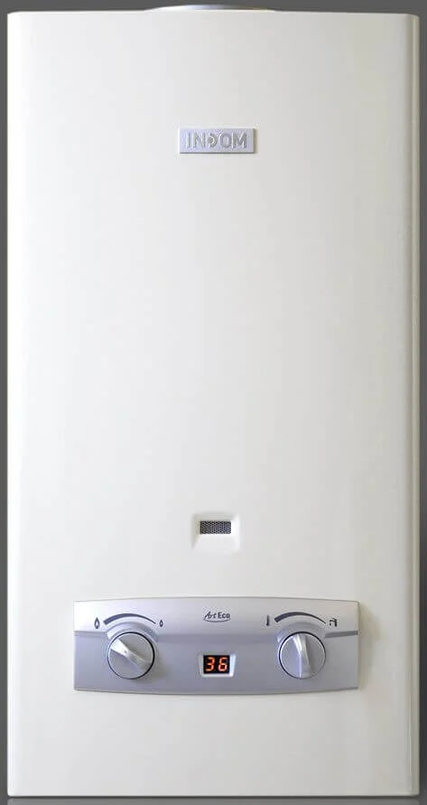 Газова колонка Indom ArtEco White 11L