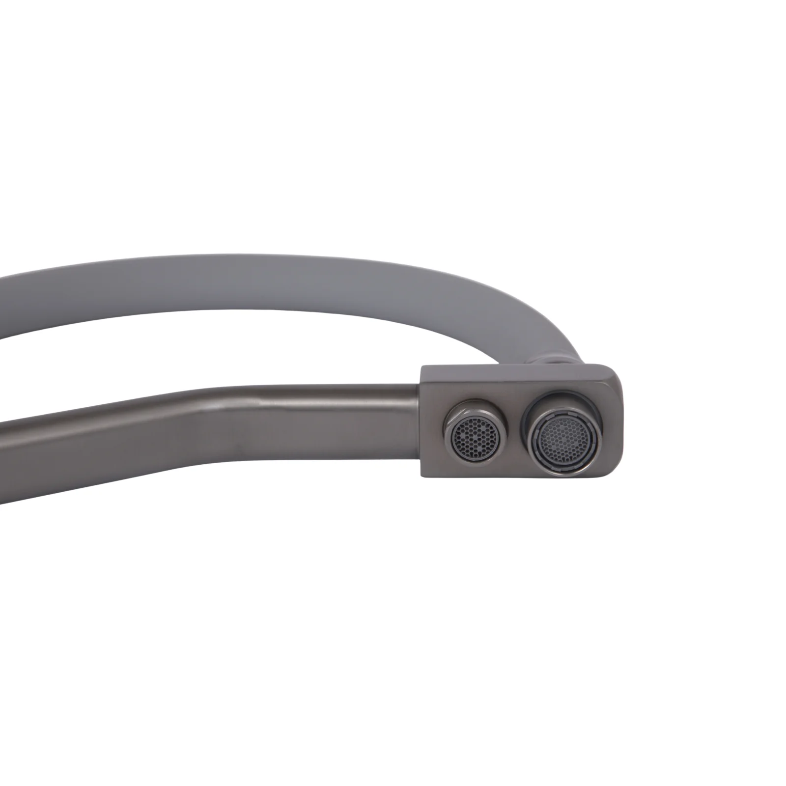 Вилив для змішувачів Lidz Aria 020F3 Graphite/Grey - фото 2