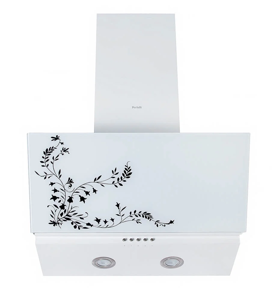Витяжка кухонна Perfelli D 611 FLEUR білий