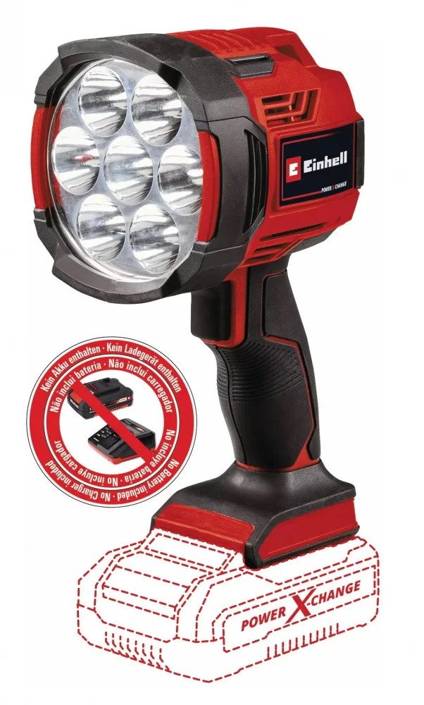 Ліхтар акумуляторний 6500 К 2500 Лм Einhell TE-CL 18/2500 LiAC - Solo (4514145)