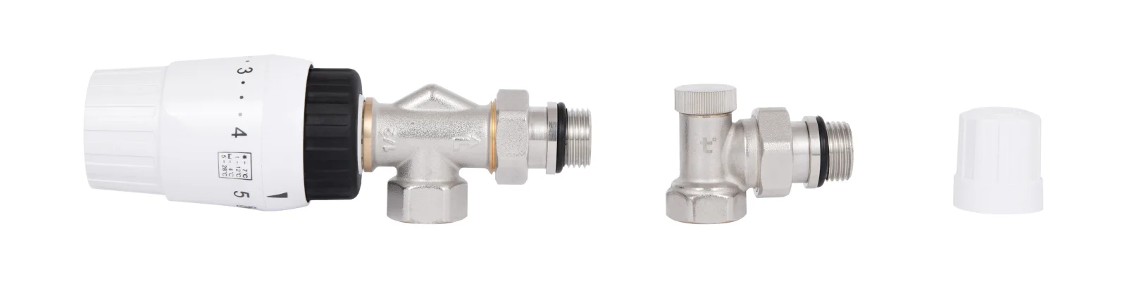Термостатический комплект Thermo Alliance Forte 1/2" осевой TAF302G15 - фото 3