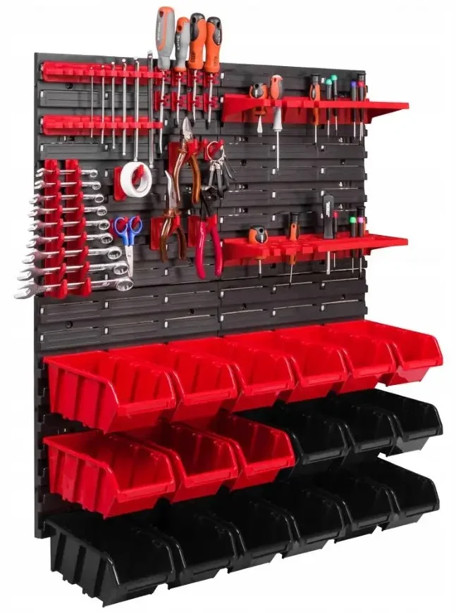 Панель з контейнерами Kistenberg панель 78х78см + 18 лотків (MIX552.4)