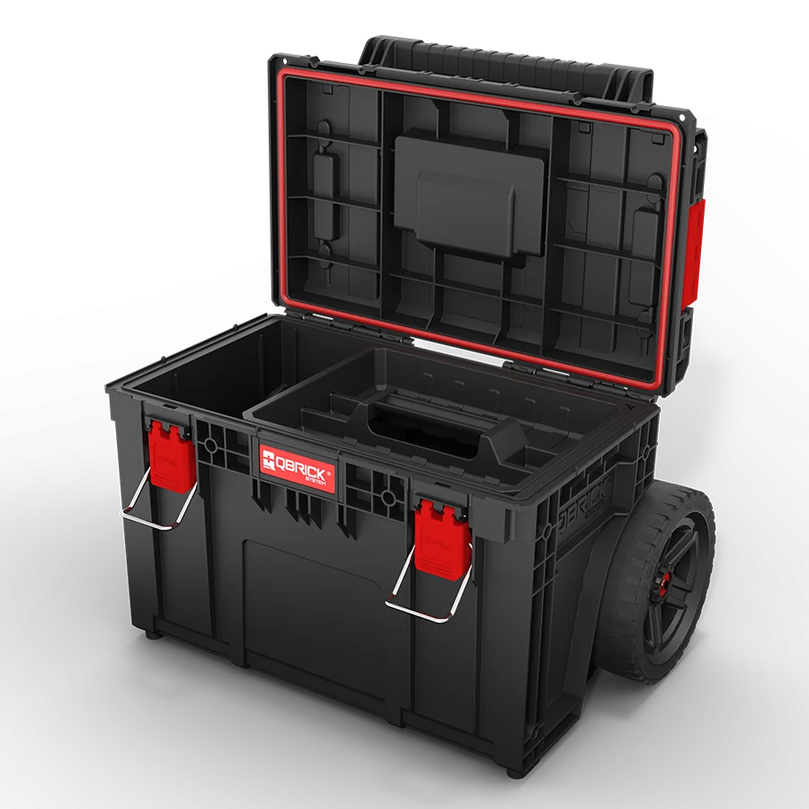 Ящик для инструментов на колесах Qbrick System PRIME Cart (SKRWQCPRIMCZAPG003) - фото 7