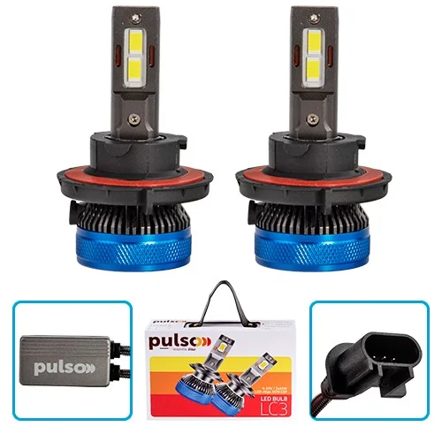 LED лампи H13 H/L PULSO LC3 2x65W 6000K CSP