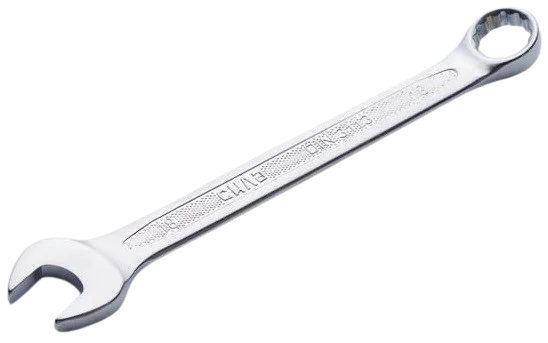 Ключ рожковий - накидний 18 мм Сила (холодний штамп DIN3113) (201918)