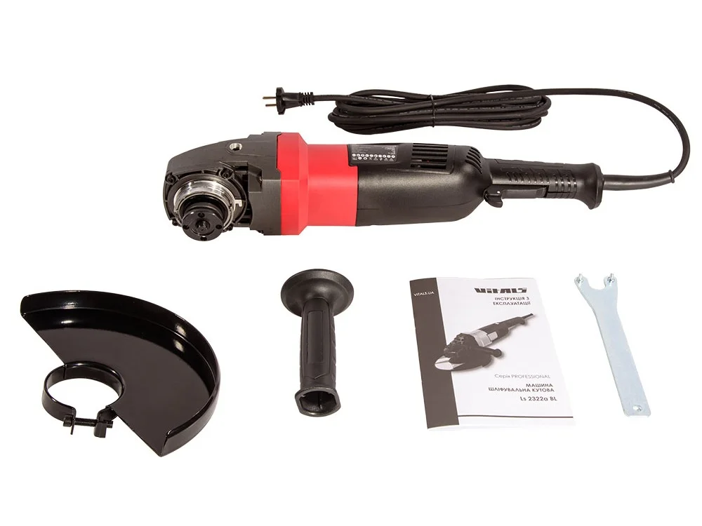 Болгарка бесщеточная Vitals Professional Ls 2322a BL - фото 10