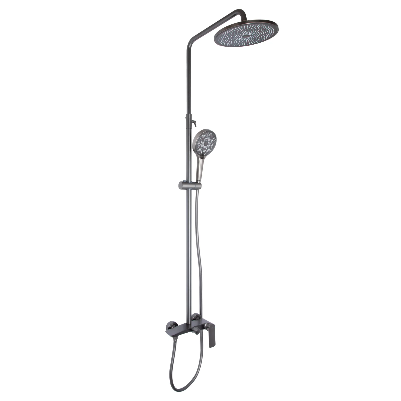Душевая система Qtap Slavonice QTSLA110GMB45913 Gunmetal Black PVD