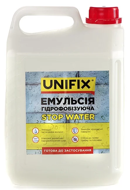 Емульсія гідрофобізуюча 5 кг Unifix (951175)