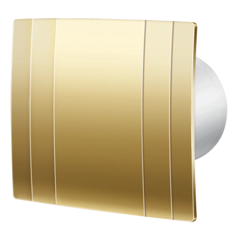 Побутовий витяжний вентилятор Blauberg Quatro Hi-tech Gold 100