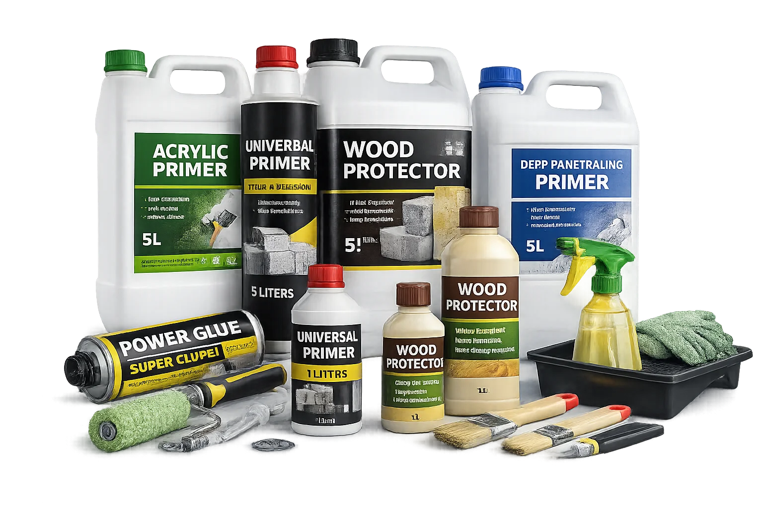 Грунтовки та просочення