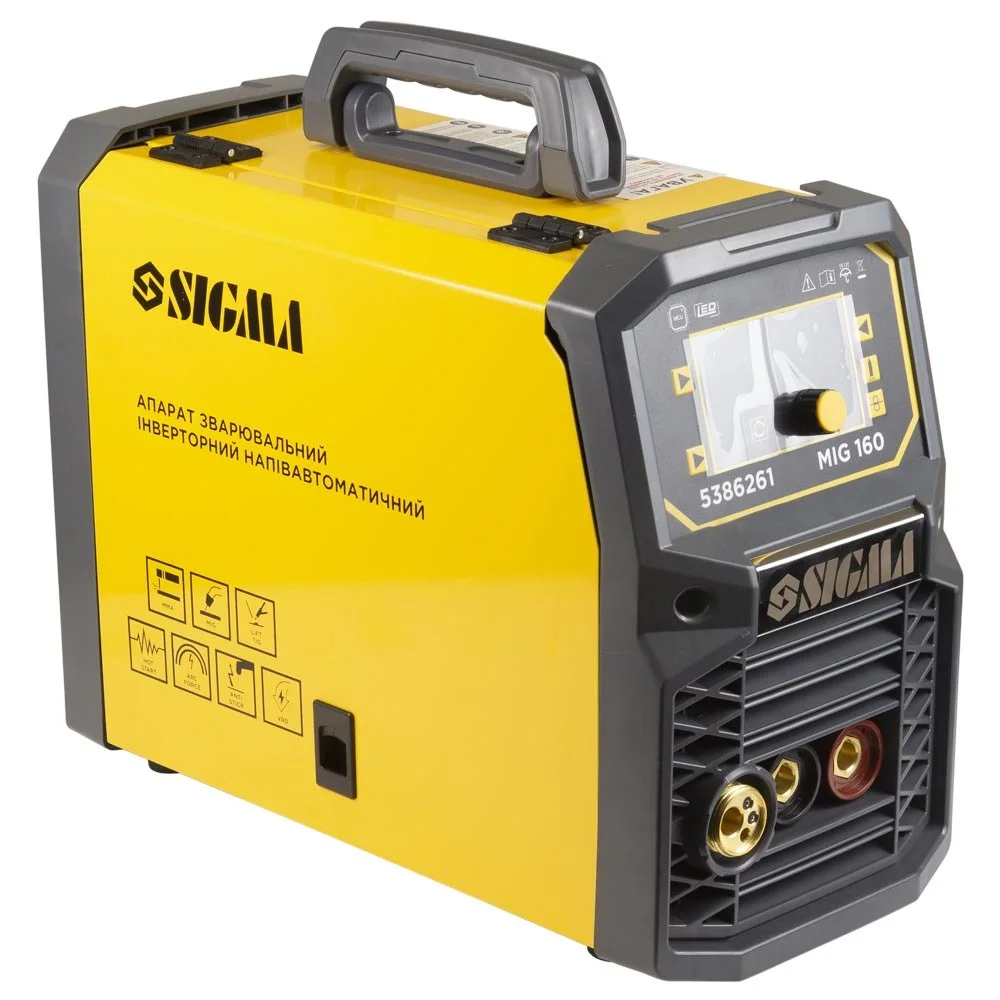Зварювальний напівавтомат SIGMA MIG/MMA-160A (5386261)