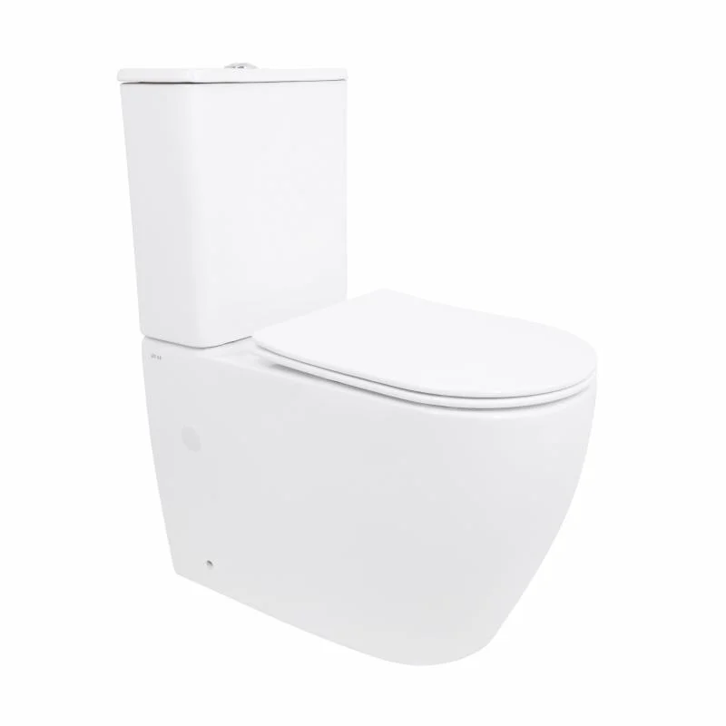 Унітаз-компакт Qtap Evia Ultra Quiet QTEVI27W49258 (Soft-close)