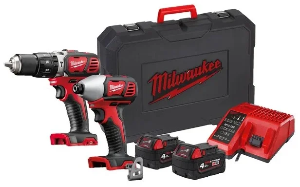 Набір акумуляторного інструменту Milwaukee M18 BPP2C-402C (4933443552)
