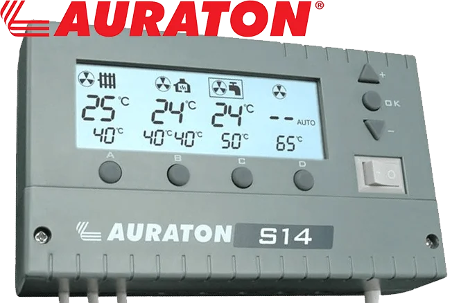 Контролер для твердопаливного котла Auraton S14