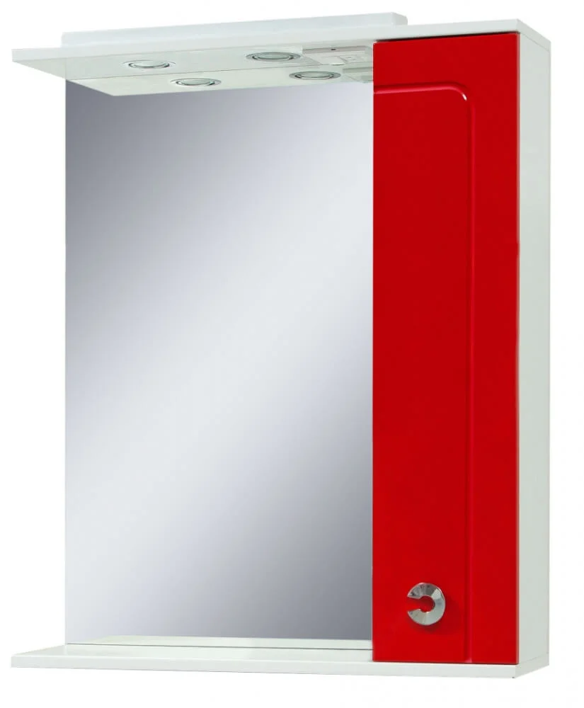 Дзеркало для ванни Sanservis Eliza 70 Червоний