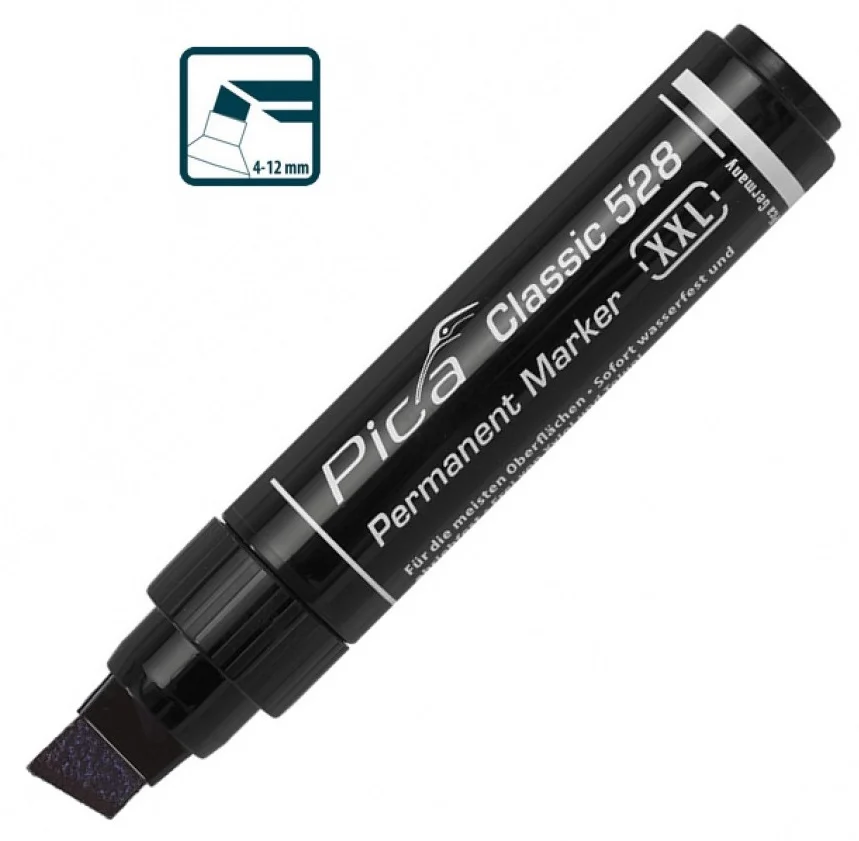 Маркер перманентний Pica Classic XXL Чорний (528/46)