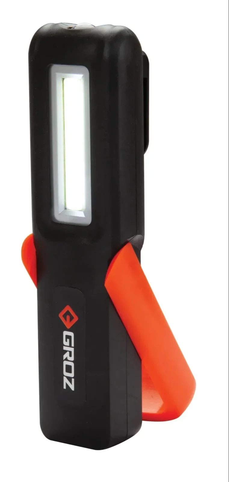 Ліхтарик світлодіодний на батарейках з УФ променем, лазерною указкою та магнітом 5W LED 400 Лм Groz LED-170 (55074)