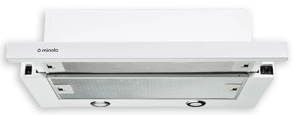 Витяжка кухонна Minola HTL 6012 450 LED білий