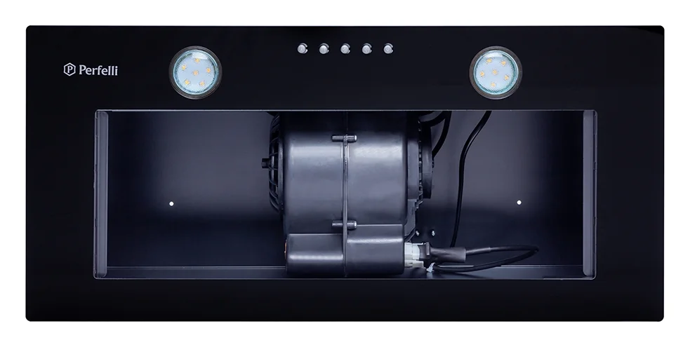 Витяжка кухонна Perfelli BI 6562 A 1000 LED GLASS чорний - фото 4
