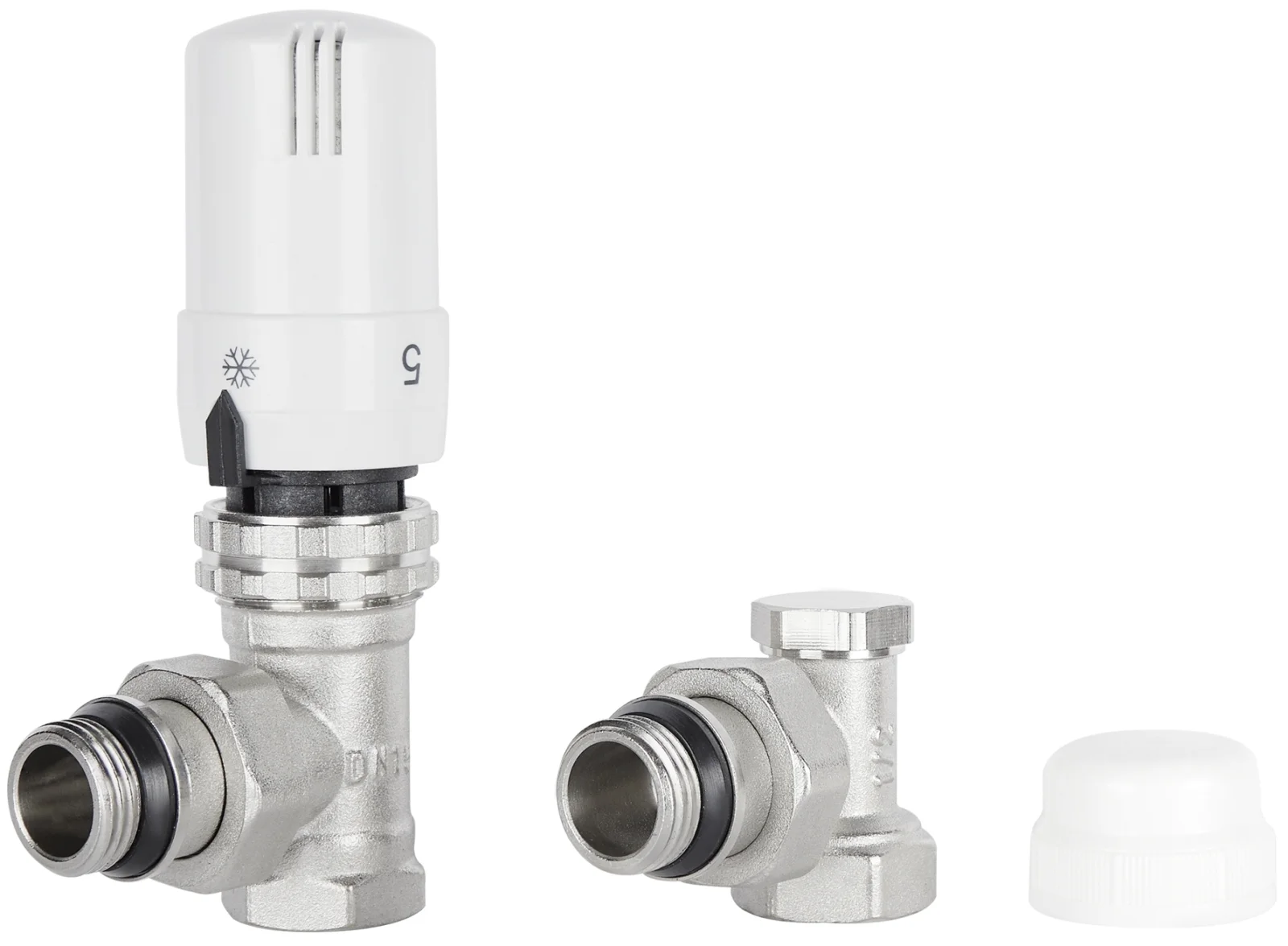 Термостатичний комплект Thermo Alliance 1/2" кутовий SD352W15