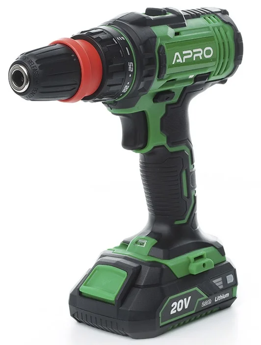 Дриль-шурупокрут акумуляторний Apro 20DC (895031)
