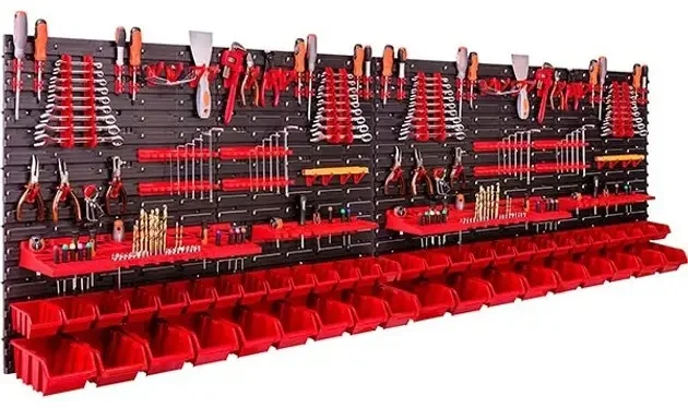 Панель з контейнерами Kistenberg 230х78см 46 лотків (MIX502)