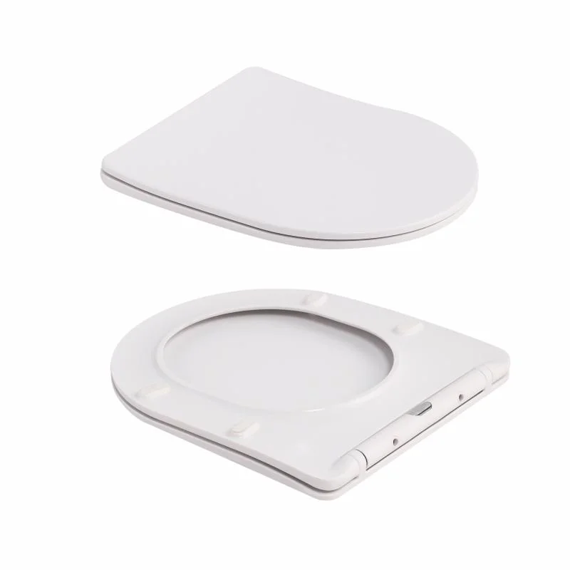 Унітаз підвісний Qtap Robin Ultra Quiet QTROB26MR48998 Мармур (Slim, Duroplast, Soft-close, Quick Release) - фото 8