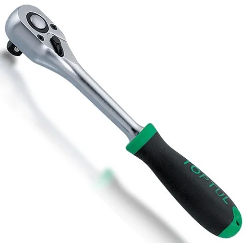 Тріскачка 3/8" 36 зубців 200 мм Toptul (CJBG1220)